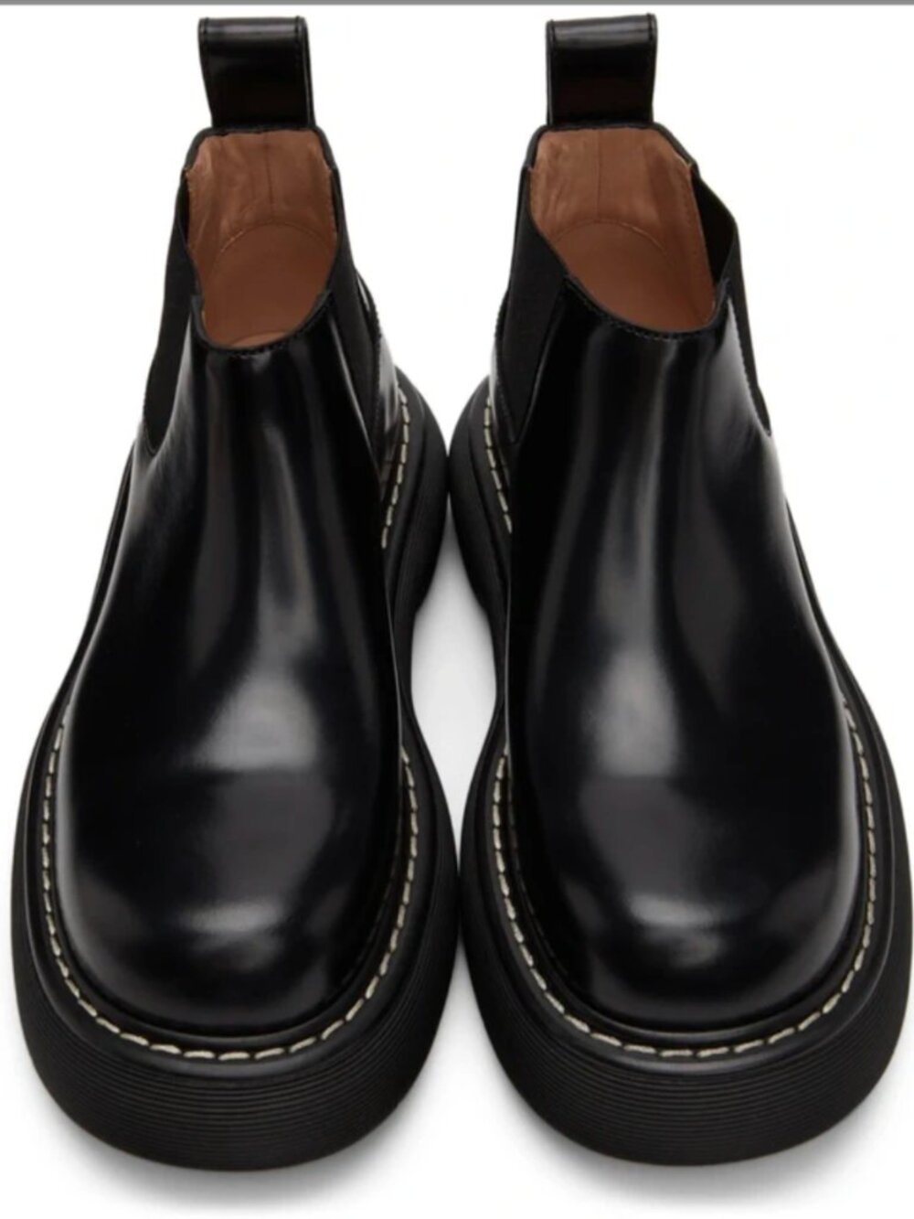 Bottega Veneta Bounce Swell Ankle Chelsea Boots